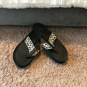 Coach Flip Flops